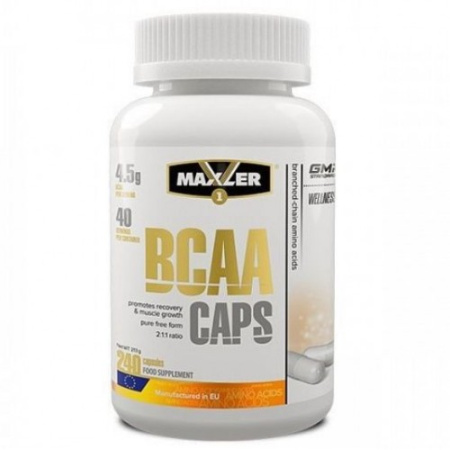 BCAA Caps 2:1:1, 240 caps
