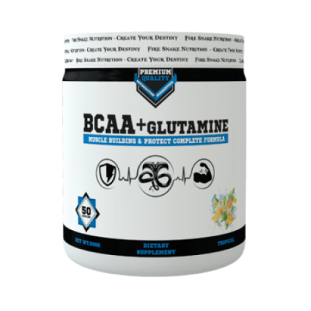 BCAA + GLUTAMINE 500 gr.