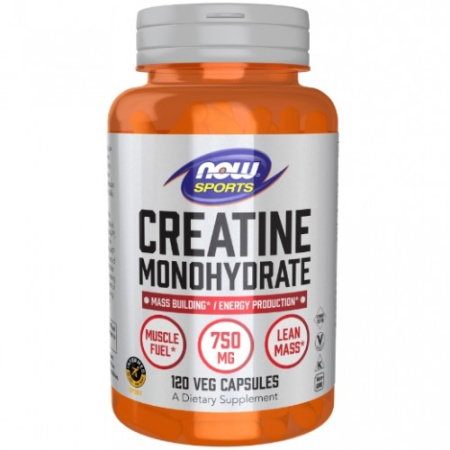 Creatine Monohydrate 750, 120 Veg Capsules