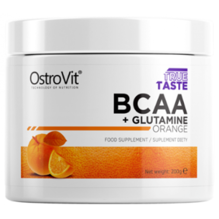 BCAA + GLUTAMINE, 200g (Orange)