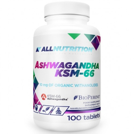 Ashwagandha KSM-66, 100 tabs