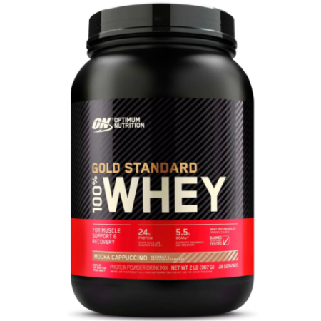 100% Whey Gold Standard, 907g (Mocha Cappuccino)