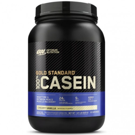 100% Casein Gold Standard, 825g (Ванильный крем)