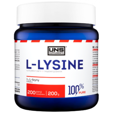 100% Pure L-LYSINE, 200g