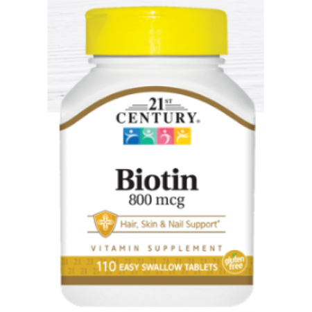 Biotin, 800 mcg, 110 tabs