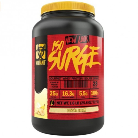 Mutant Iso Surge 1.6 lb (727g) - Banana Cream