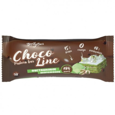 CHOCO LINE Фисташковое мороженое, 50г