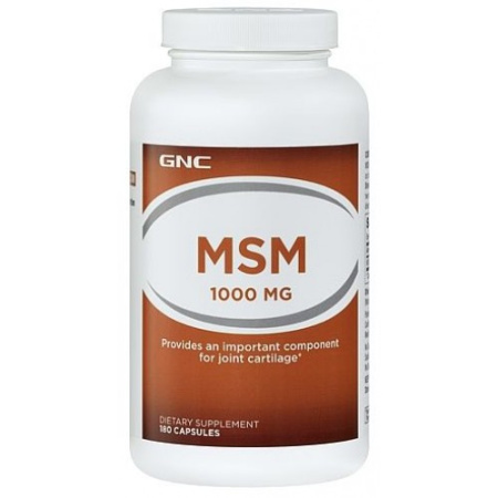 MSM 1000 MG, 180 Capsules