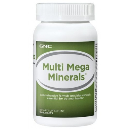 Multi Mega Minerals, 100 Caplets