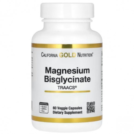 Magnesium Bisglycinate 200, 60 vcaps