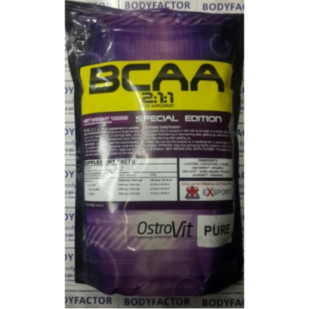 Extra Pure BCAA 2:1:1, 1000g