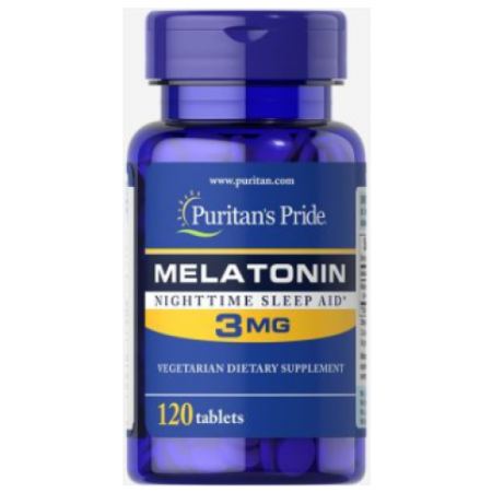 MELATONIN 3 mg, 120tabs