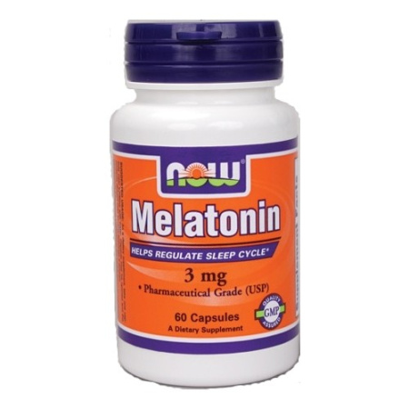 MELATONIN 3mg, 60caps