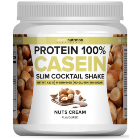 Protein 100% Casein, 420г (Натс крем)