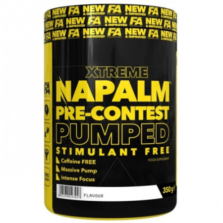 NAPALM Pre-contest Pumped Stimulant Free, 350g (Dragon fruit)