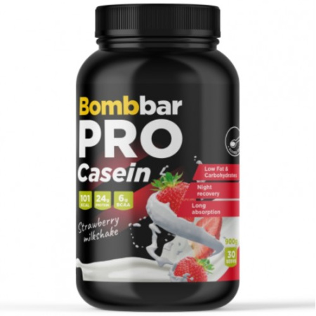 PRO Casein, 900g (Клубничный)