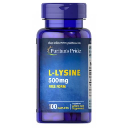 L-Lysine 500 mg, 100 capts