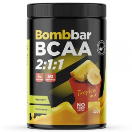 BCAA 2:1:1, 300g (Тропический микс)