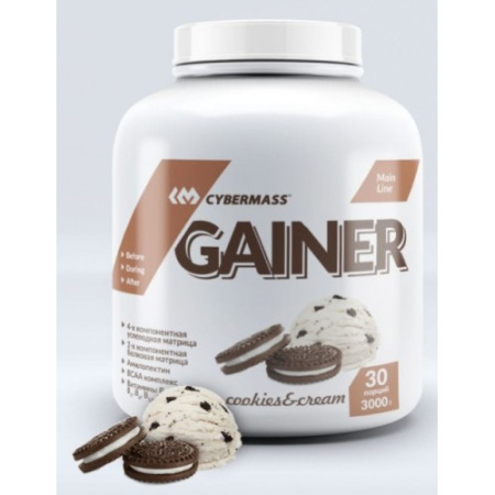 Gainer, 3.0 kg (Печенье-крем)