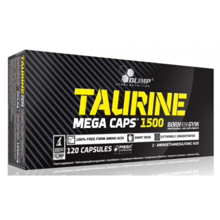Taurine 1500 mega caps, 120 caps