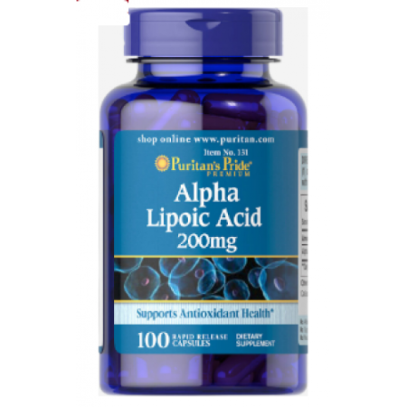 Alpha Lipoic Acid 200, 100 caps