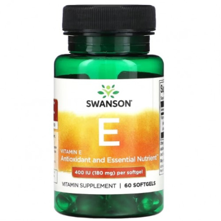 Витамин E 400, 60 softgels