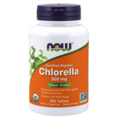 Chlorella 500 mg, 200 tabs