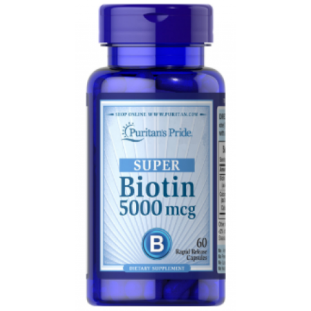 Biotin 5000, 60 caps