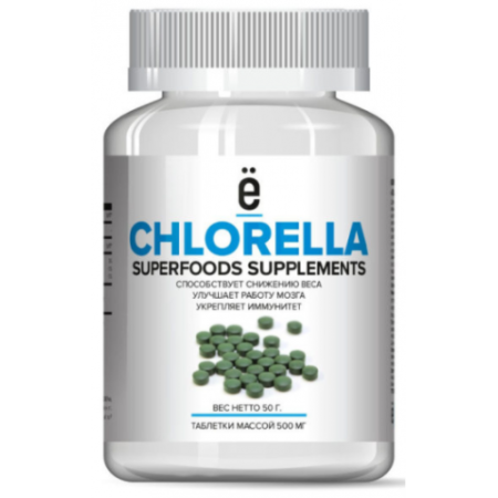 CHLORELLA (ХЛОРЕЛЛА), 100 таблеток