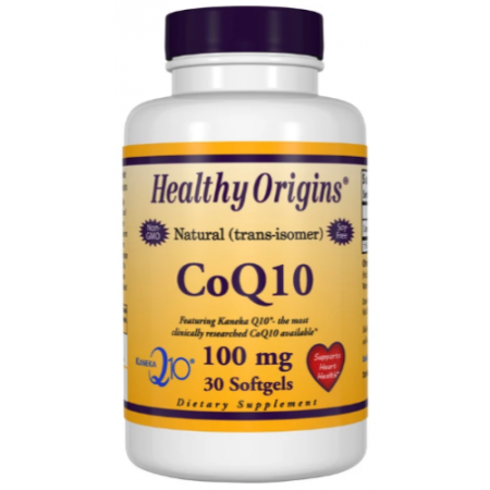 CoQ10 100 mg (Kaneka Q10®) , 30 softgels