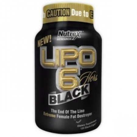 Lipo-6 Black Hers, 120 Multi-Phase Capsules