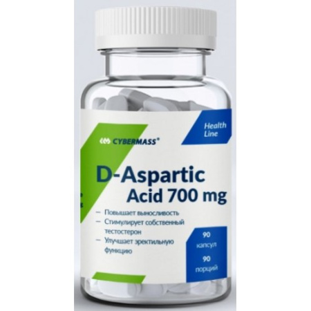 D-Aspartic Acid, 90 caps