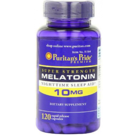 Melatonin 10mg, 120caps