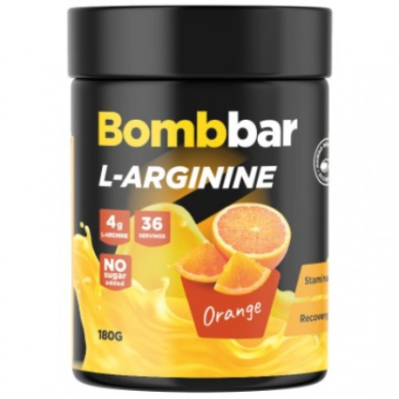 L-Arginine, 180g (Апельсин)