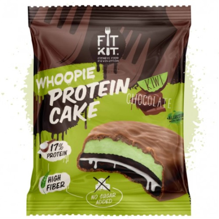 Whoopie Protein Cake, 90г (Шоколад-Киви)