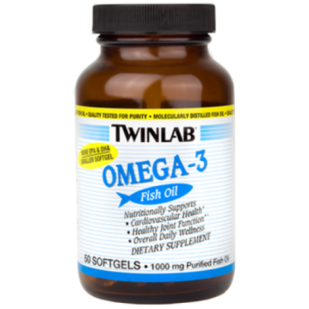 OMEGA-3 FISH OIL 1000 MG, 50 softgels