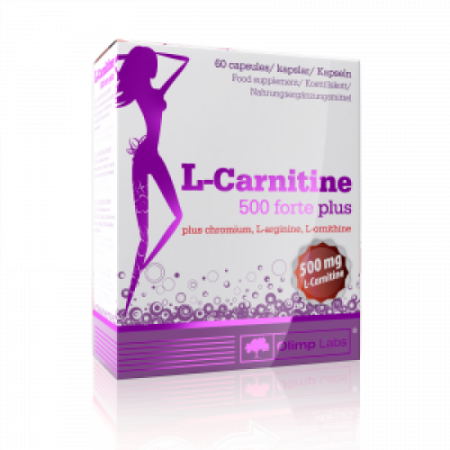 L-Carnitine 500 forte plus, 60 caps