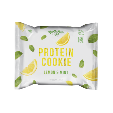 Протеиновое печенье в глазури PROTEIN COOKIE, 40г (Лимон-Мята)