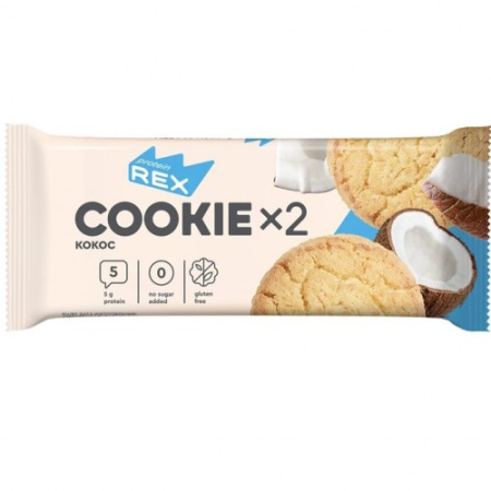 Печенье COOKIEх2, 50г (Кокос)