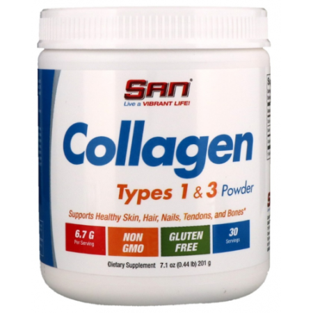 Collagen, Types 1 & 3 Powder, 201g