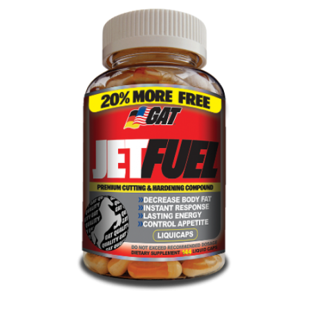 Jetfuel, 144 liquid caps