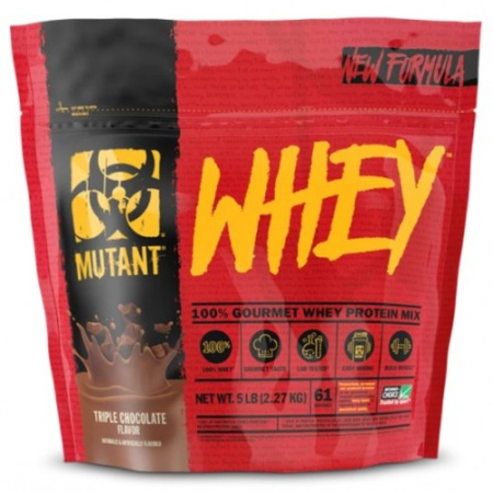 Mutant Whey 5 lb (2270g) - Triple Chocolate