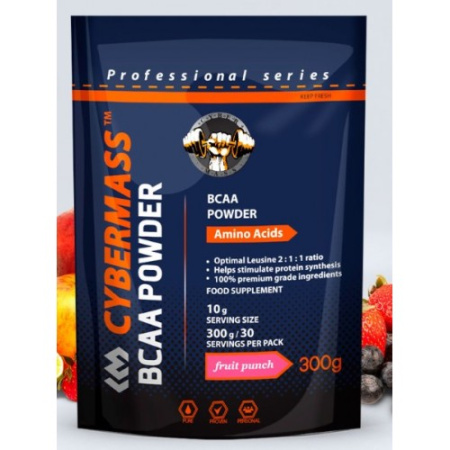 BCAA powder, 300g (Фруктовый пунш)