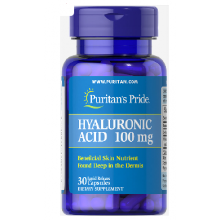 Hyaluronic Acid 100 mg, 30 caps