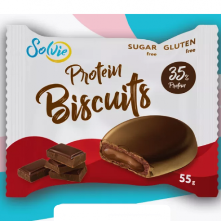 Protein Biscuits, 55g (Шоколад)