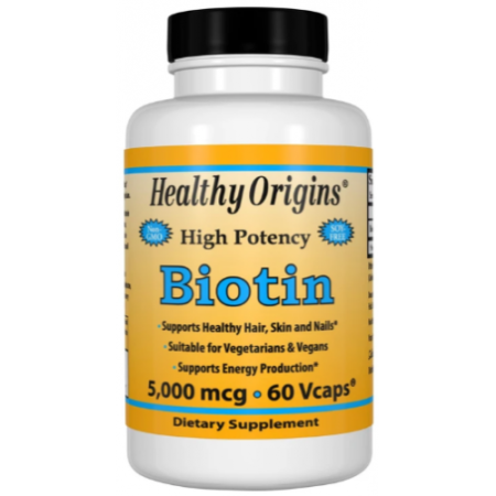 Biotin 5.000 mcg, 60 Vcaps