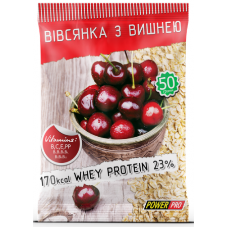 Каша вівсяна з вишнею (50г)