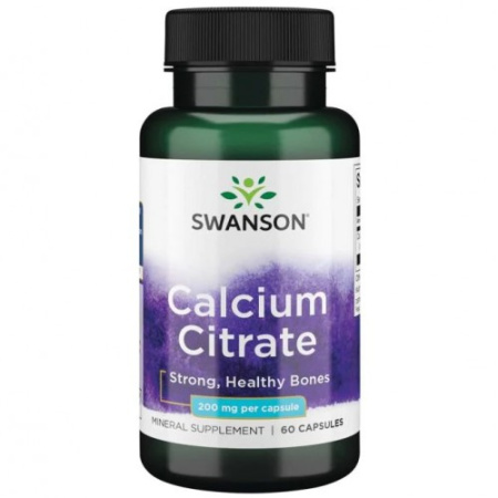 Calcium Citrate 200, 60 caps