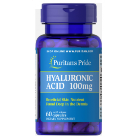 Hyaluronic Acid 100 mg, 60 caps