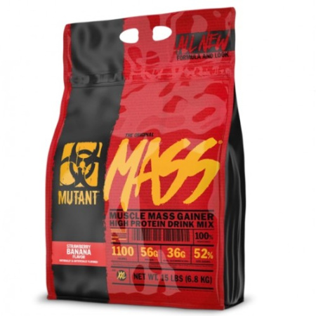 Mutant Mass 15 lb (6800g) - Strawberry Banana Cream